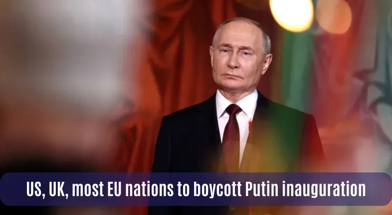 US, UK, most EU nations to boycott Putin inauguration